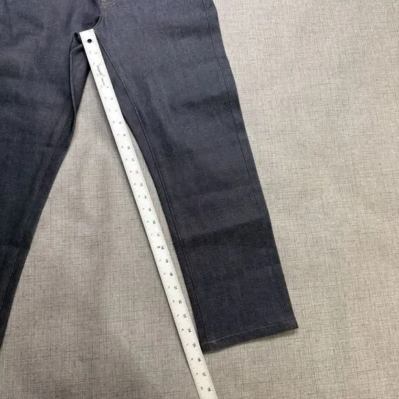 Uniqlo Selvedge Jeans 29x26 Blue Slim Straight Japanese Kaihara Denim - Picture 8 of 16